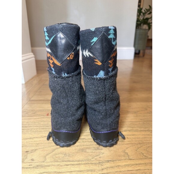 Nike ACG × Pendleton Collaboration Wool Boots 334086 US Size 9 Rare 2008 - Picture 3 of 8